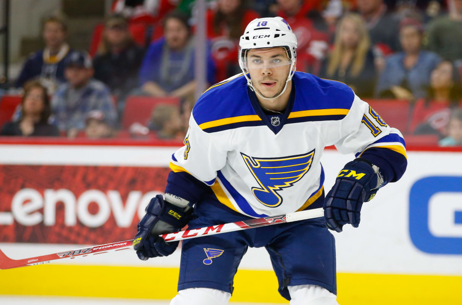 Blues Re-Sign Ty Rattie To One-Year Deal