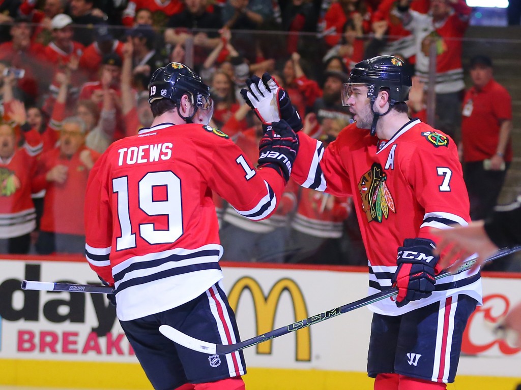 Blackhawks Notes Line Projections With, Without Vesey