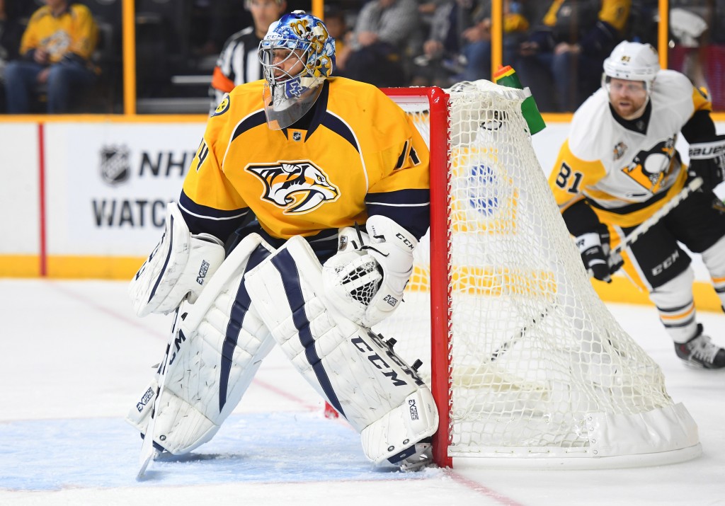 Nashville Predators Swap Saros, Lindback