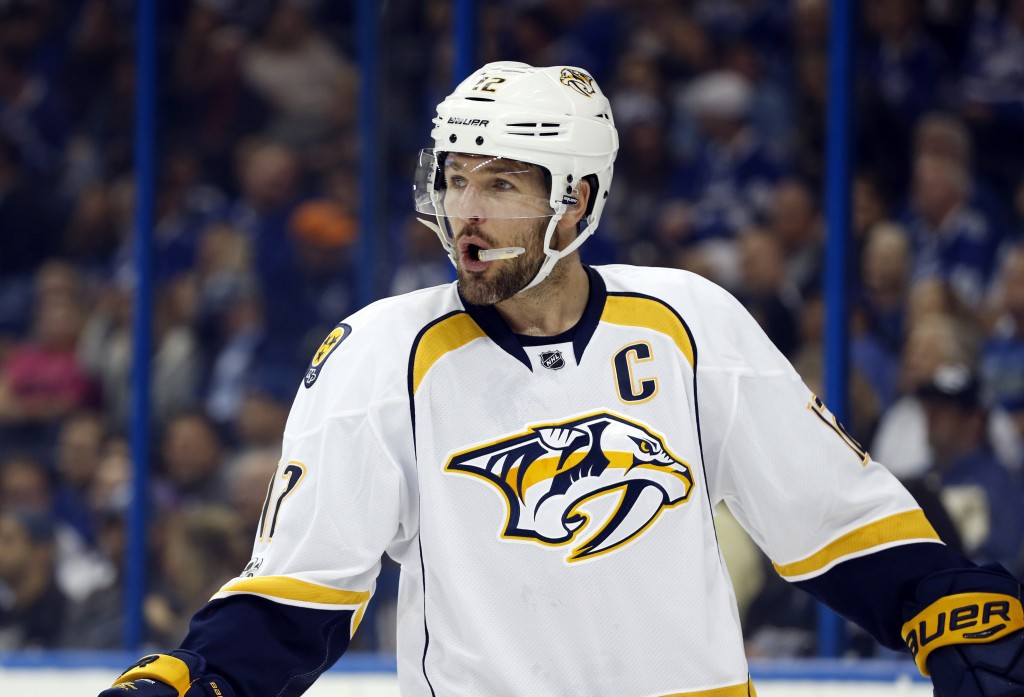 Mike Fisher wins the NHL Foundation Player Award… –