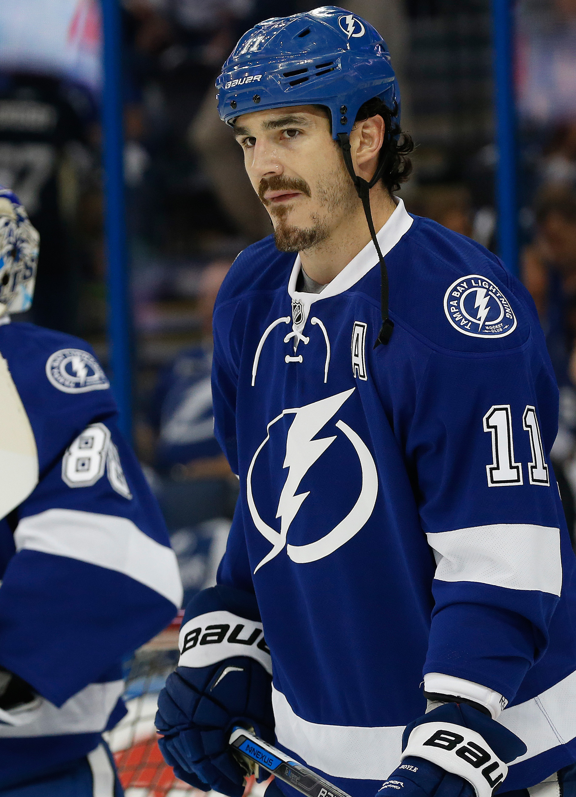 Brian Boyle, diagnosed with leukemia last summer, is the emotional