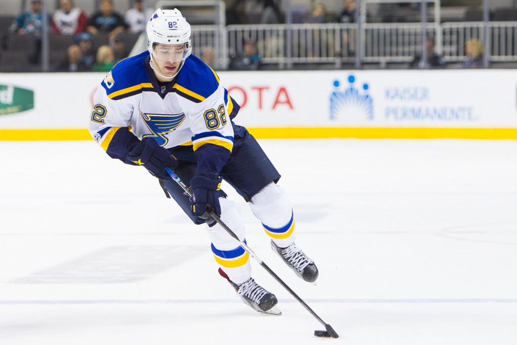 Zach Sanford, Jay Bouwmeester Out Long-Term