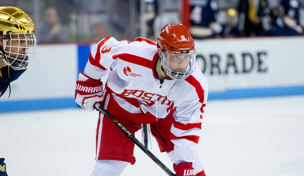 BU's Trevor Zegras signs three-year, entry level deal with with
