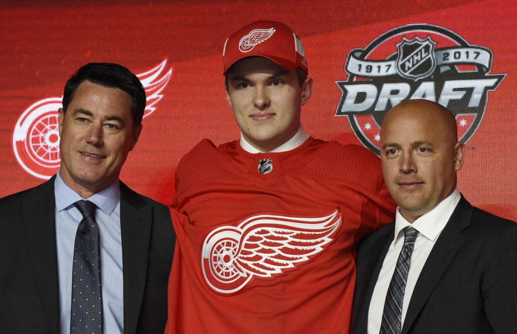 Red Wings Sign Michael Rasmussen To Entry-Level Contract