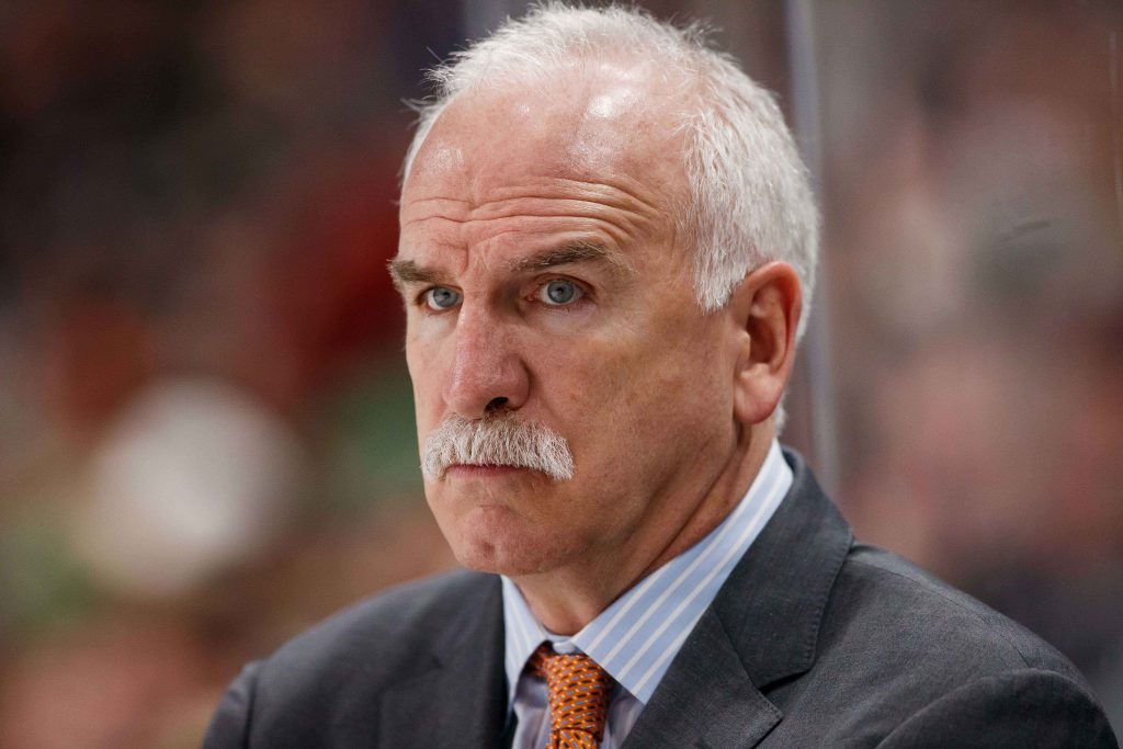 Ex-Blackhawks coach Joel Quenneville tailgates with Chicago Bears fans