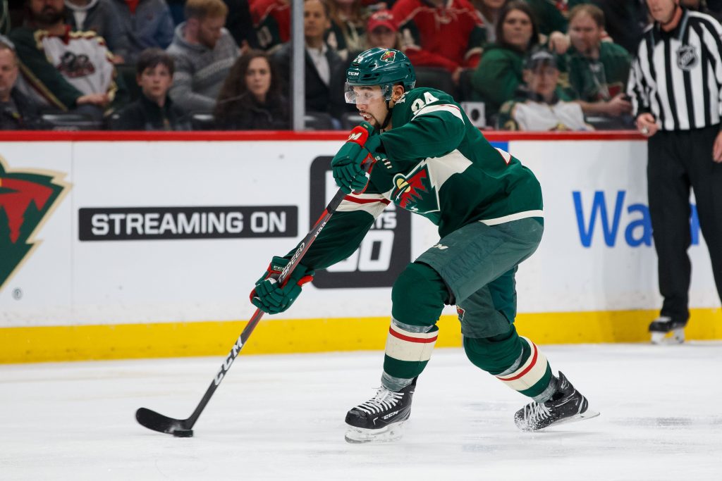 Ryan Suter isn't happy about his new defensive partnership with Jonas  Brodin 