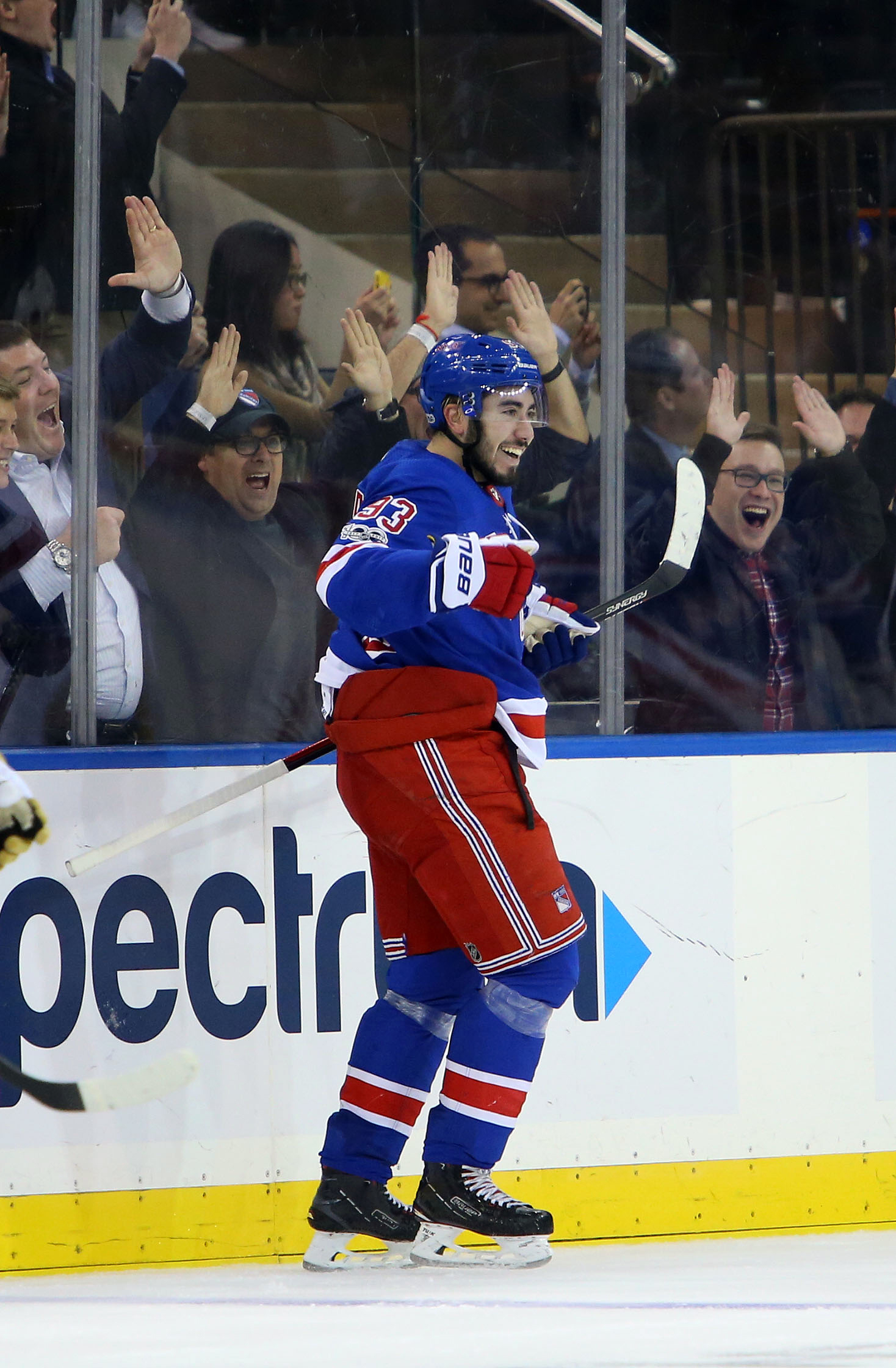 Rangers' Mika Zibanejad has become the center of attention