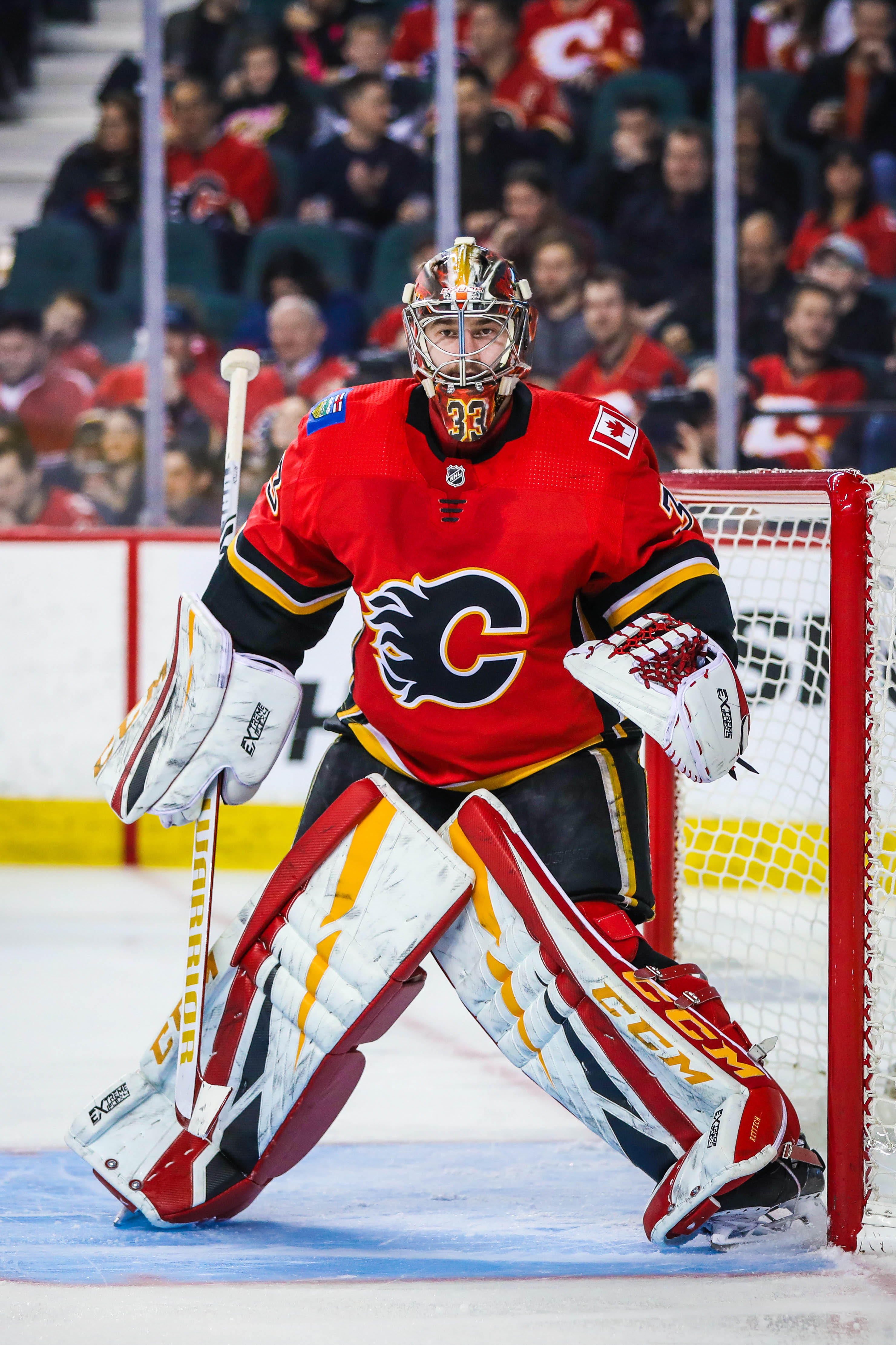 Calgary Flames goaltender Miikka Kiprusoff announces his retirement