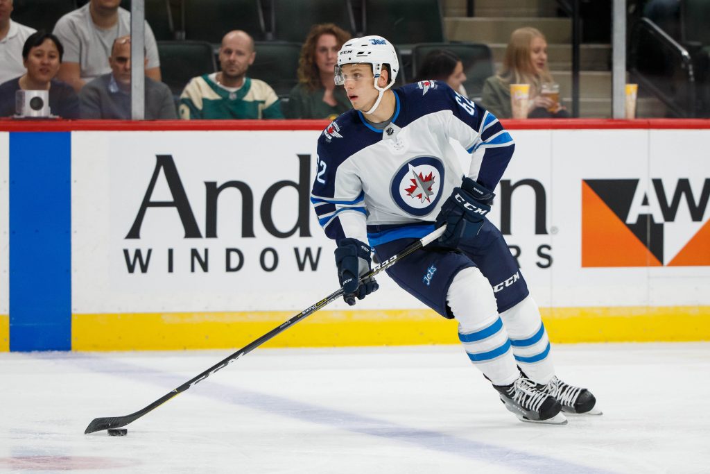 Jets recall Nelson Nogier from Manitoba Moose