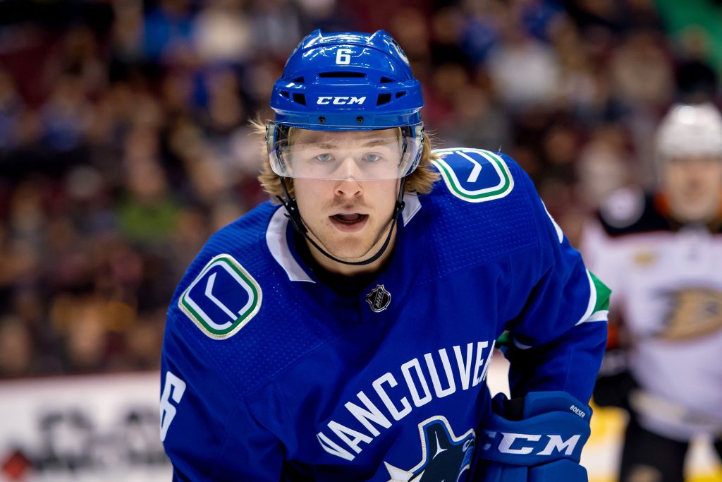 Vancouver Canucks Sign Brock Boeser