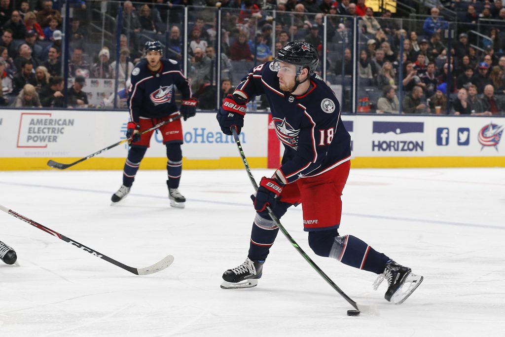 Blue jackets closing in trade Pierre-Luc Dubois