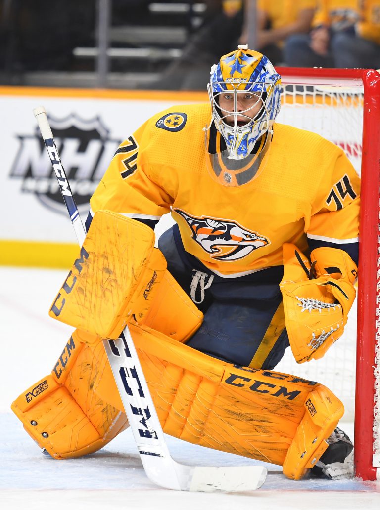 Nashville Predators, Juuse Saros Avoid Arbitration