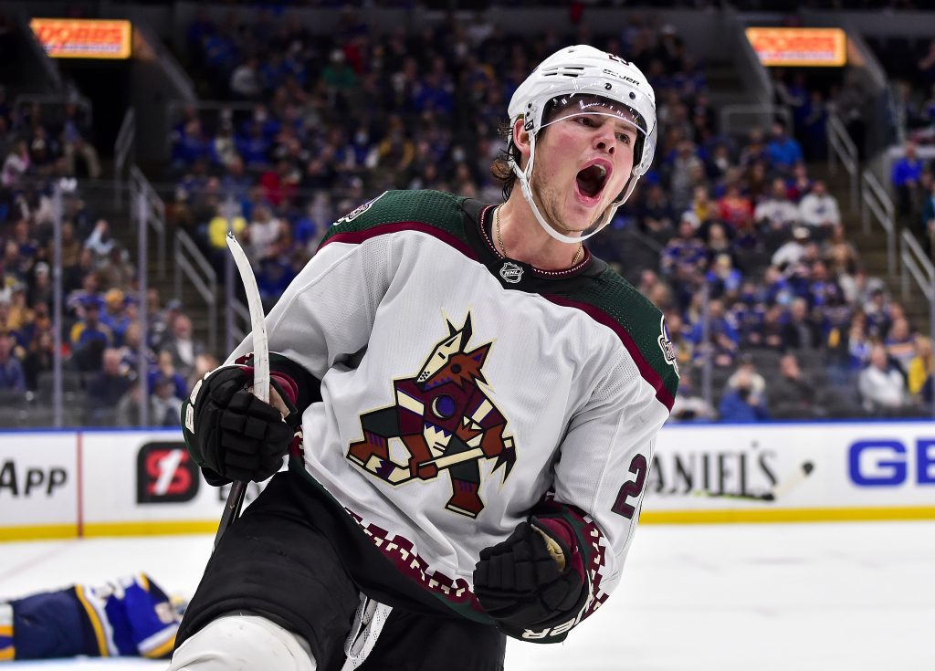Coyotes sign Barrett Hayton to a two-year contract extension