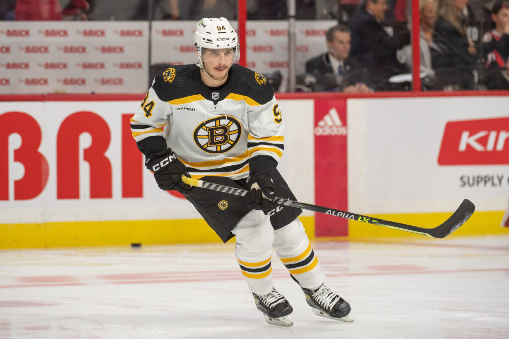 Boston Bruins Recall Jakub Lauko, Vinni Lettieri