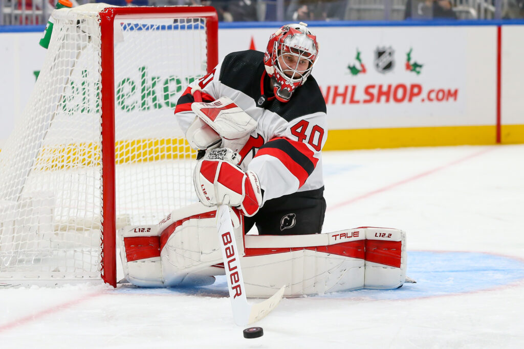 How Akira Schmid went from stranded in Canada to Devils' goalie