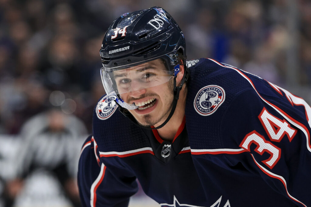 Columbus Blue Jackets Rookie Cole Sillinger Is The Only Player