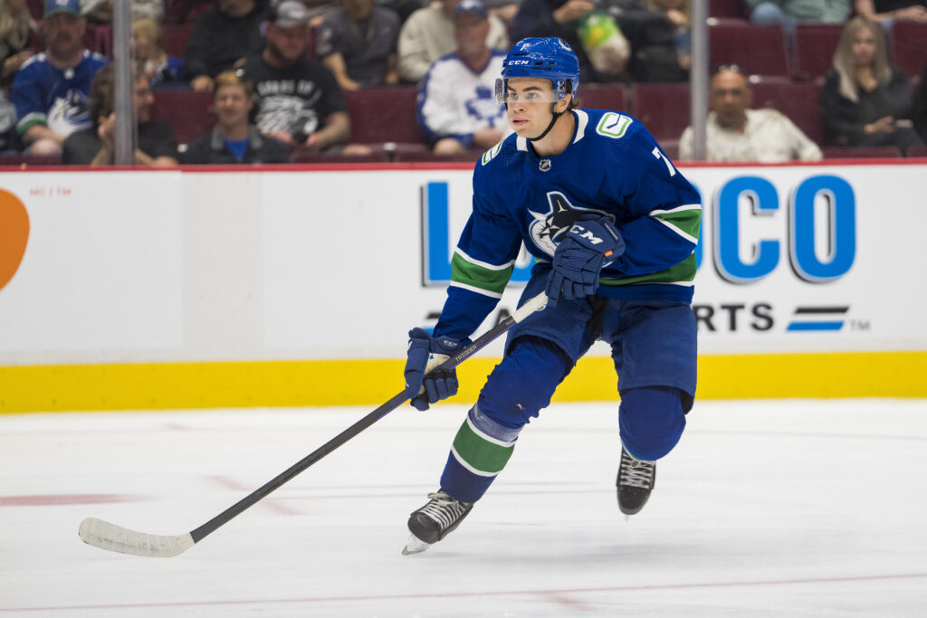 Vancouver Canucks Recall William Lockwood Reassign Nils Aman