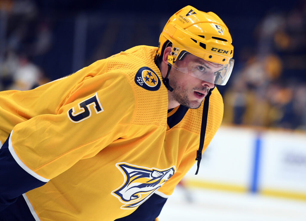 Nashville Predators Michael McCarron in NHL players assistance program