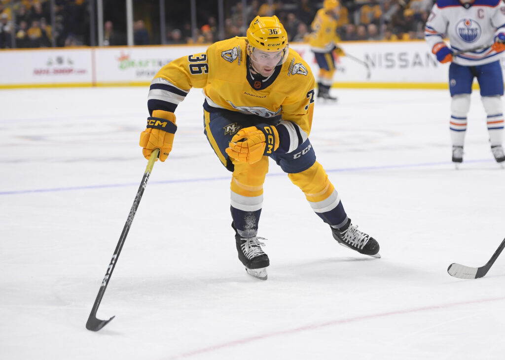 Predators Activate Cole Smith Off IR