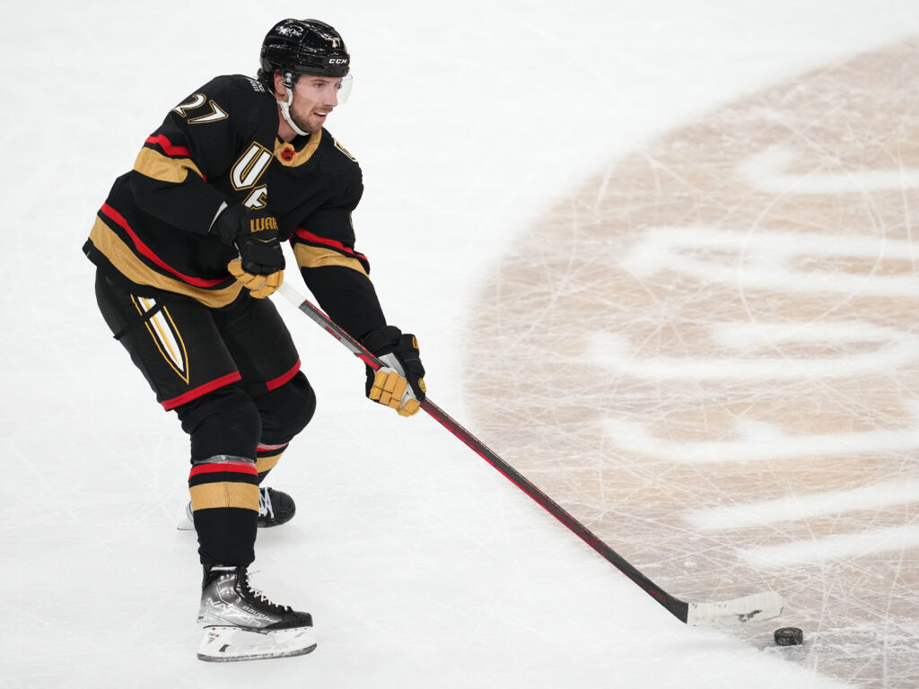 Golden Knights defenseman Shea Theodore ruled out for Thursday, listed as  day to day