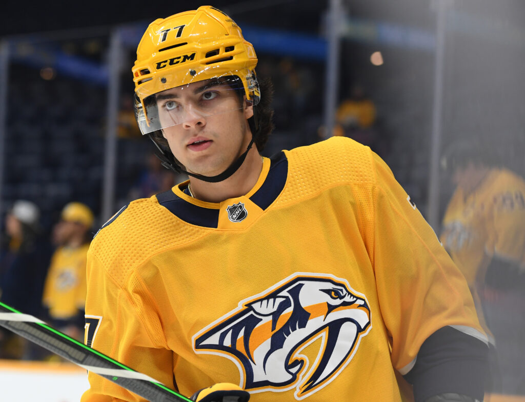 Nashville Predators Recall Luke Evangelista