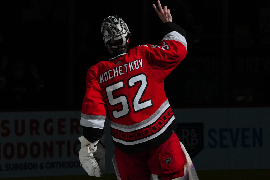 Chicago Wolves goaltender Pyotr Kochetkov building a legacy and a fanbase  in just 10 career AHL games - Canes Country