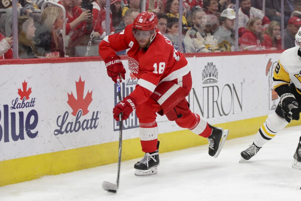 Red Wings Place Andrew Copp On IR, Sheldon Dries Recalled