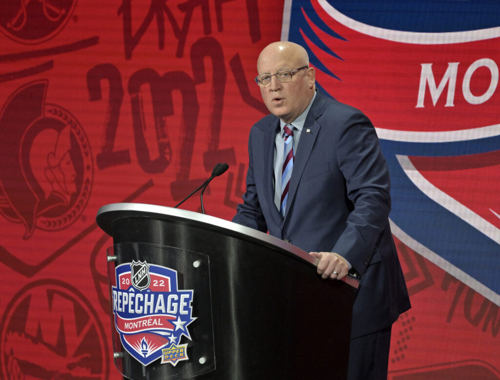 The Athletic on X: The Chicago Blackhawks win the 2023 #NHLDraft Lottery,  earning the No. 1 pick. They're projected to pick 17-year-old Canadian  phenom, Connor Bedard.  / X