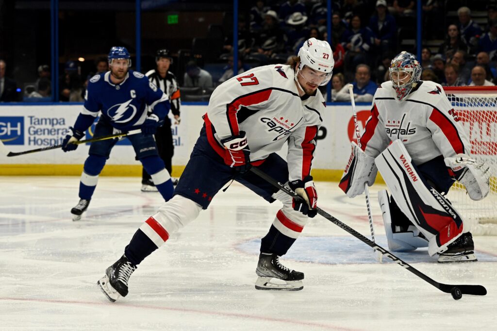 Washington Capitals Sign Alexander Alexeyev To Extension