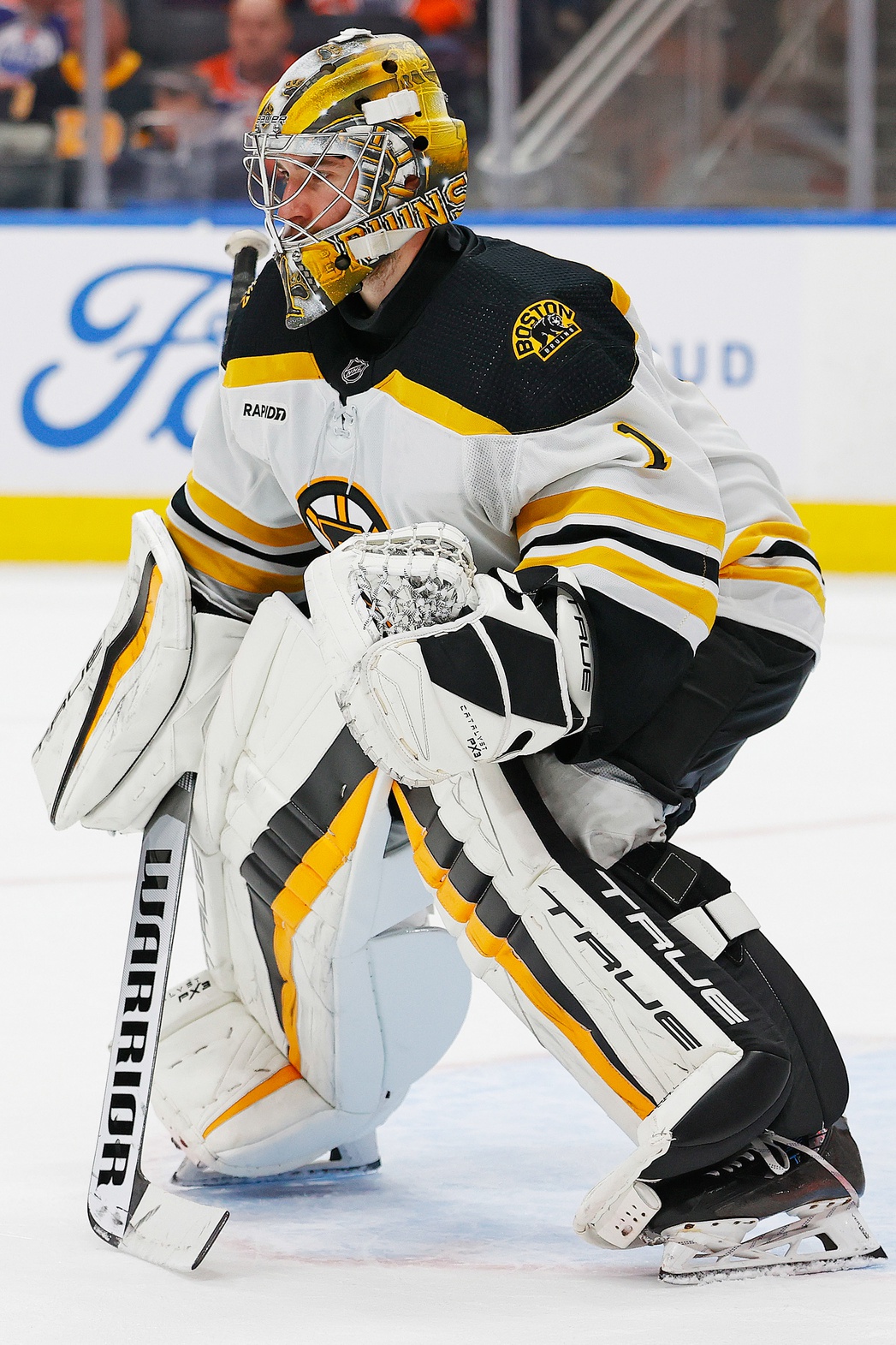 Resetting Bruins' depth chart with Swayman, Frederic signed
