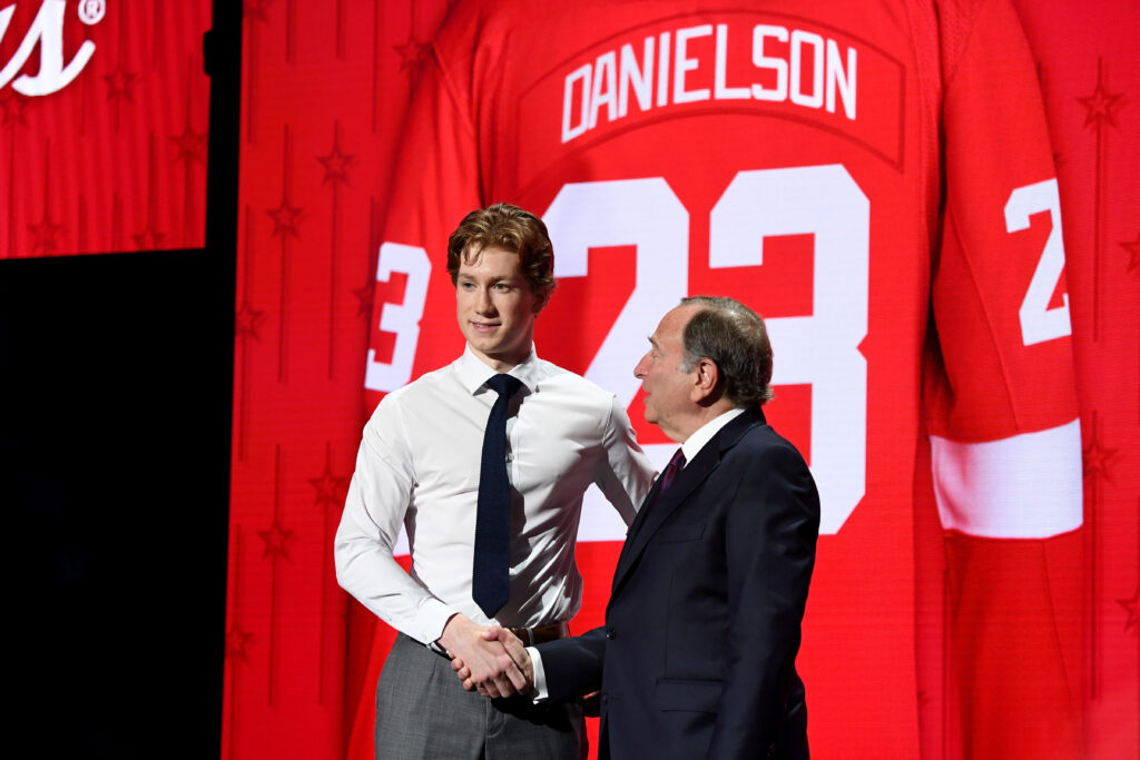 Detroit Red Wings Sign Nate Danielson To Entry-Level Contract