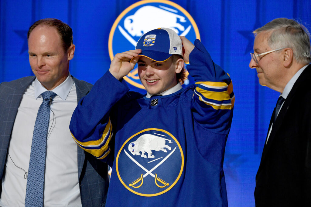 Buffalo Sabres NHL Draft Pick Film Review with Zach Benson, Anton