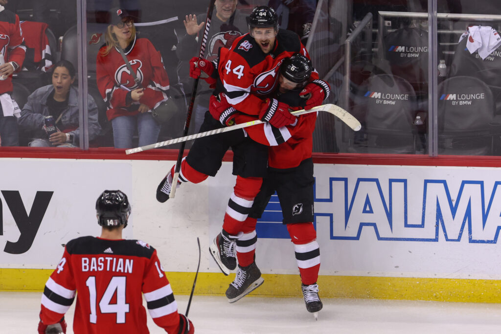 Devils' McLeod and Bastian Prove They Are Built for the Playoffs