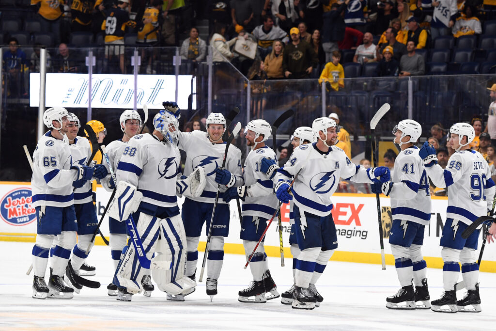 Lightning draft Ethan Gauthier, trade Corey Perry's rights for