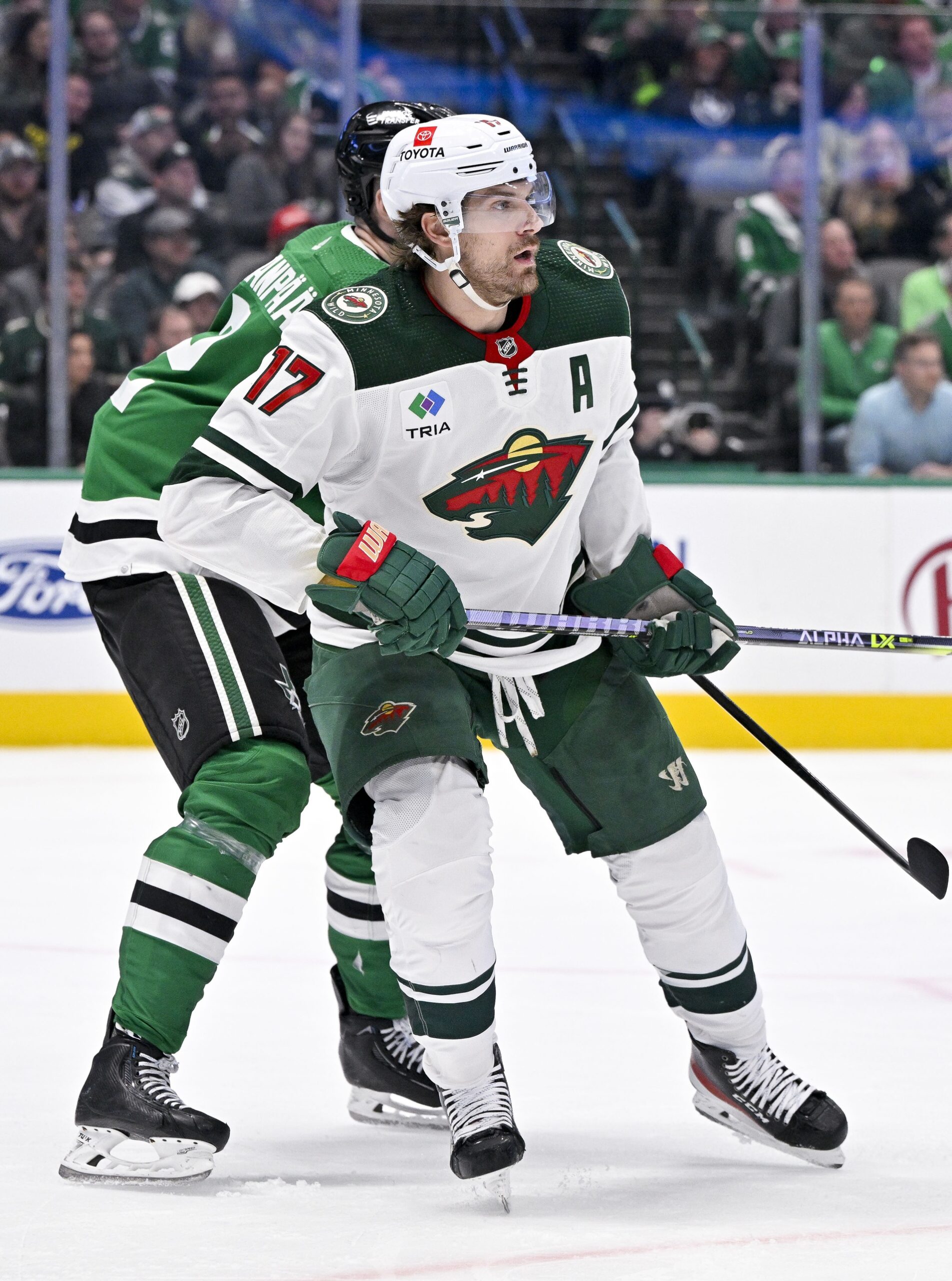 Wild's Marcus Foligno reaches career high in points with an 'A' on