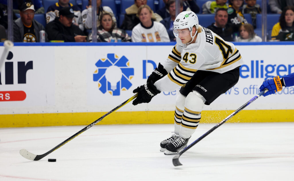 Boston Bruins Sign Danton Heinen To One-Year Deal