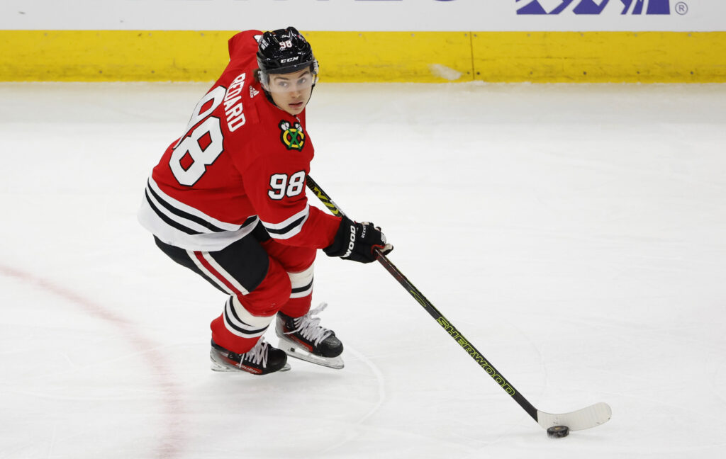 Connor Bedard Leads the Way for Chicago Blackhawks Reflections