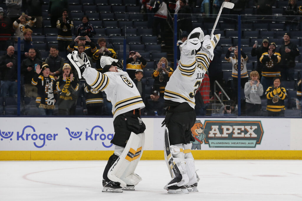 Bruins Notes: Swayman, PTOs, Spicer
