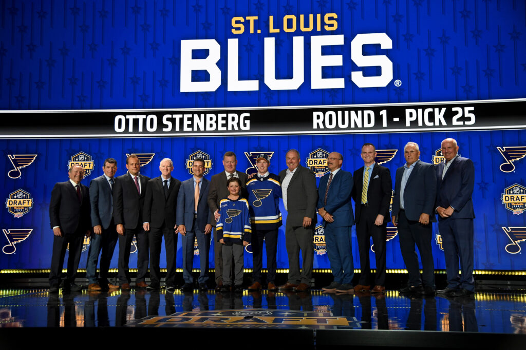 Blues Sign Otto Stenberg To Entry-Level Contract