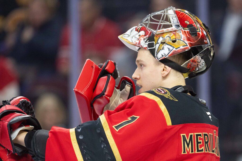 Senators Re-Sign Leevi Merilainen