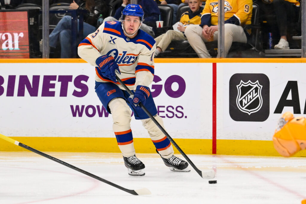 Нападающий «Ойлерз» Маттиас Янмарк выбыл до конца сезона