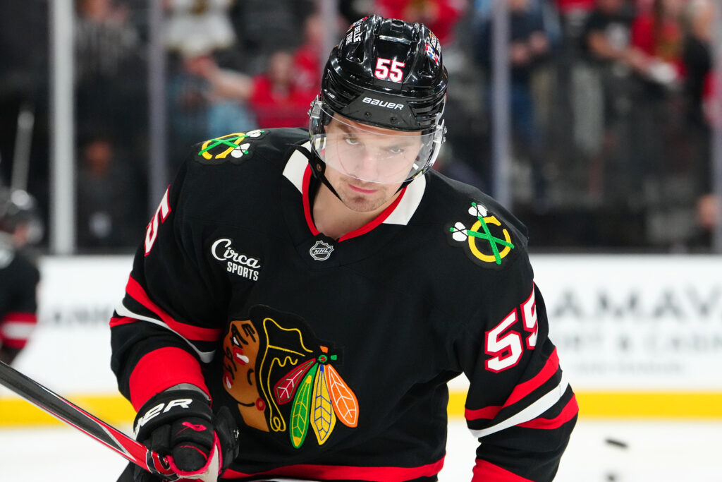 Blackhawks’ Artyom Levshunov Suffers Hand Fracture