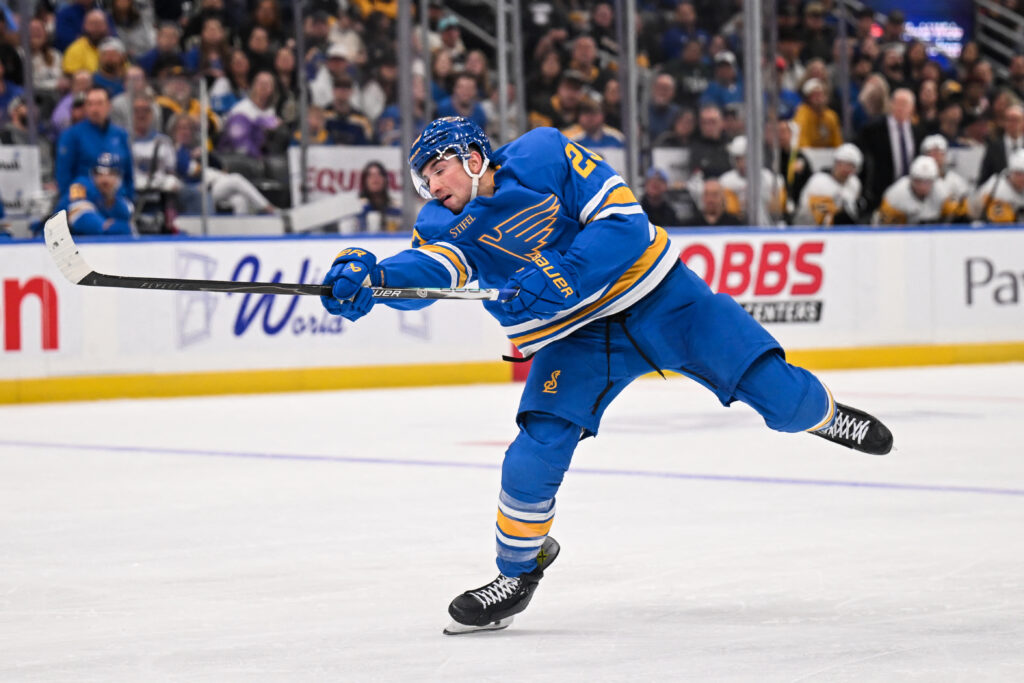 Blues Announce Logan Mailloux, Tyler Tucker On IR