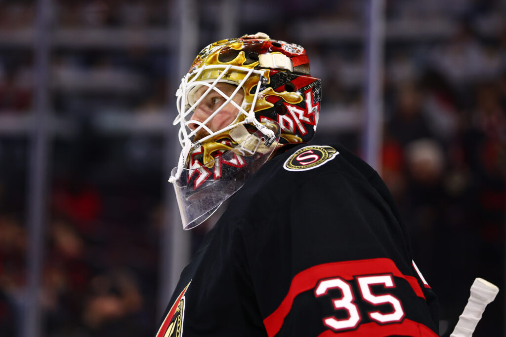 Senators’ Linus Ullmark Leaves Due To Lower-Body Injury